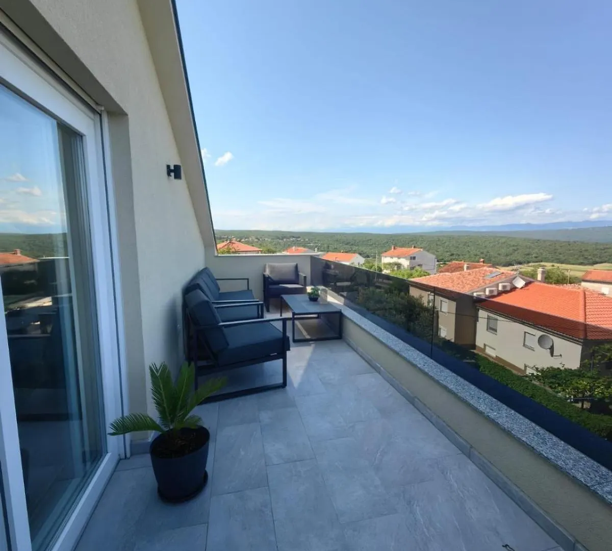 Green View Apartment Vrh  克罗地亚